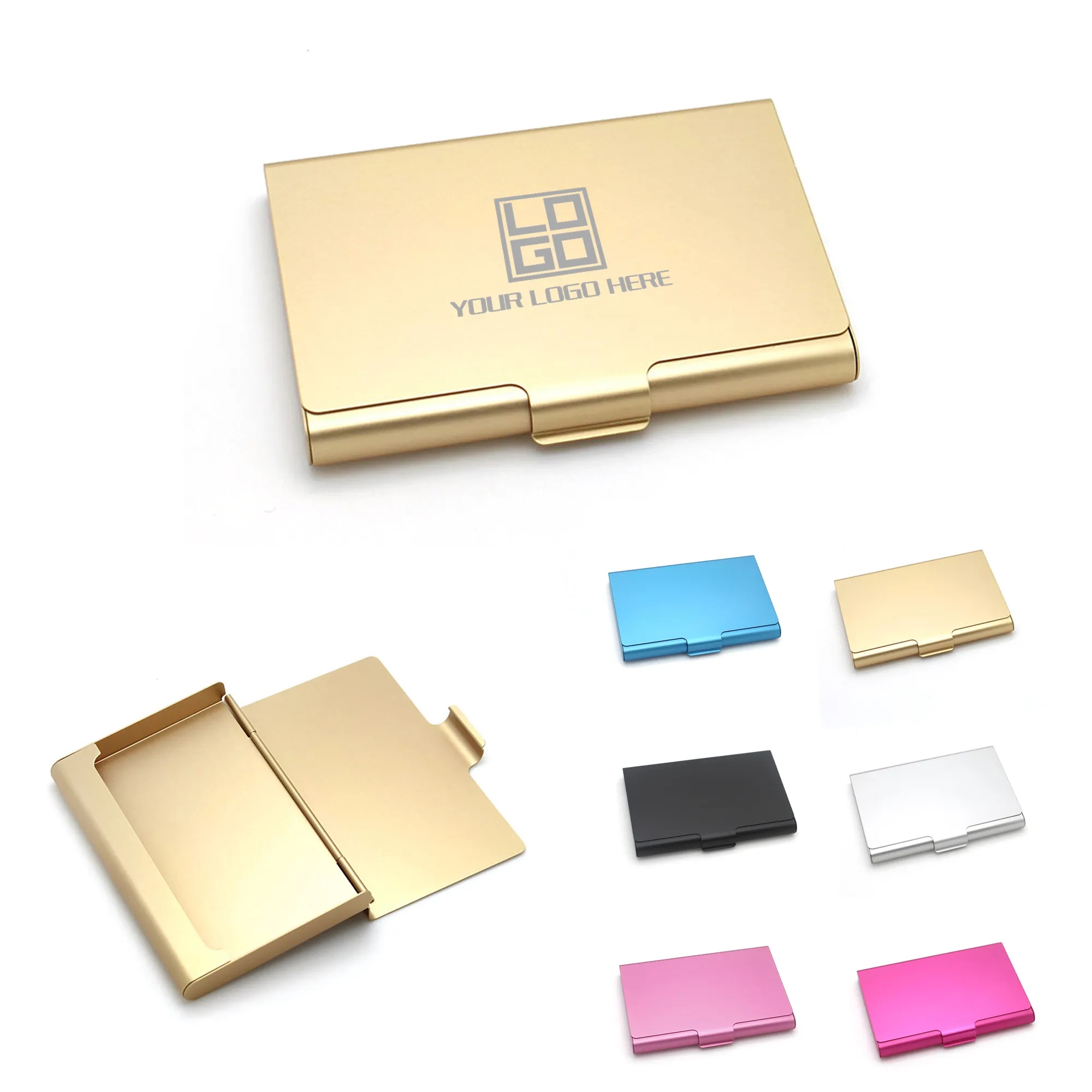 Alloy Business Card Holder MOQ30pcs