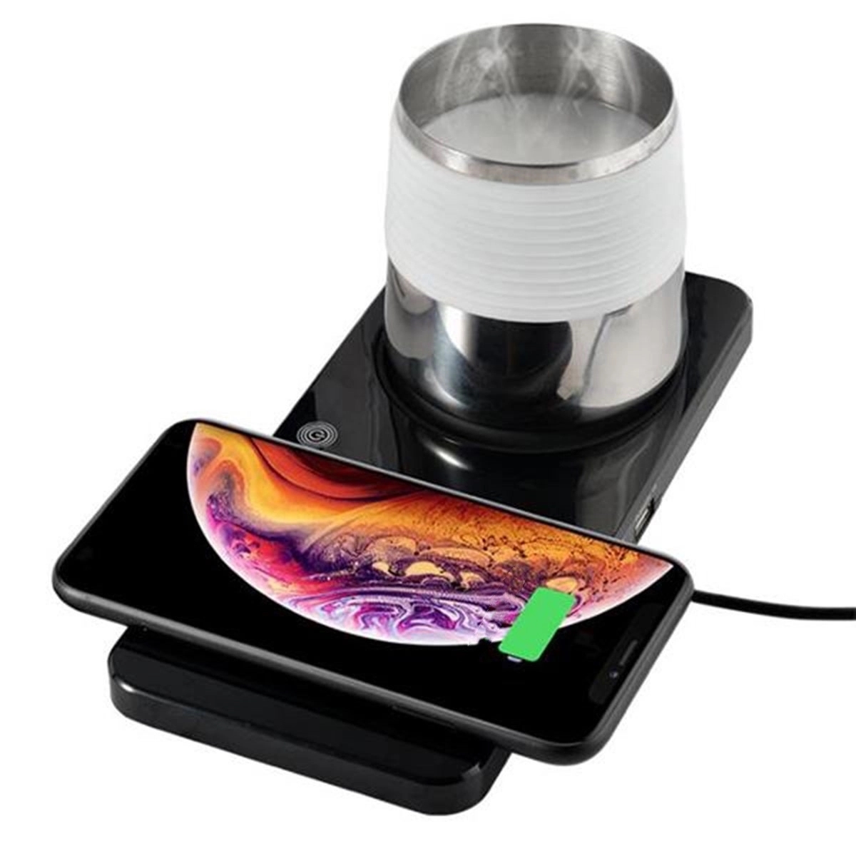 Wireless Charger With Smart Coffee Mug Warmer 1