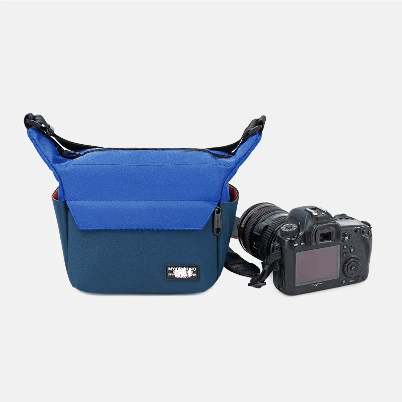 Color contrast waterproof shoulder casual bag 6