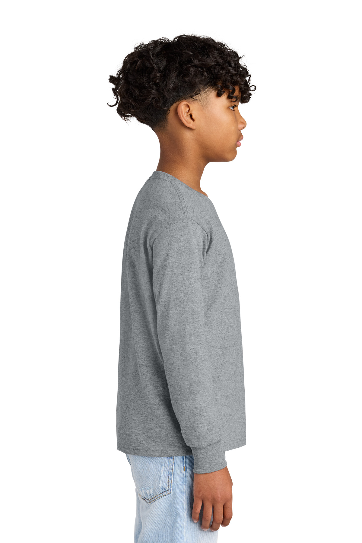 Jerzees Youth Dri-Power 50/50 Cotton/Poly Long Sleeve 29BL 3