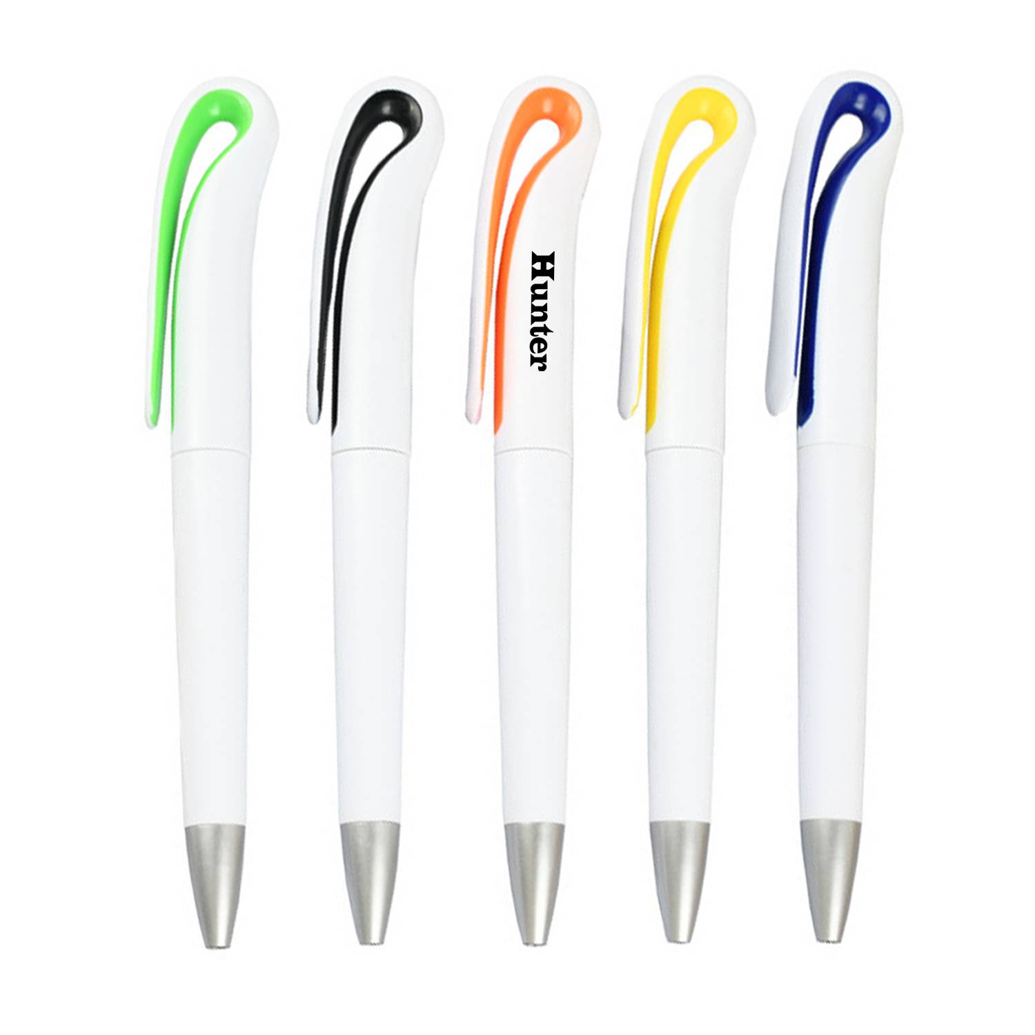 Swan shape twist ballpoint pen 1