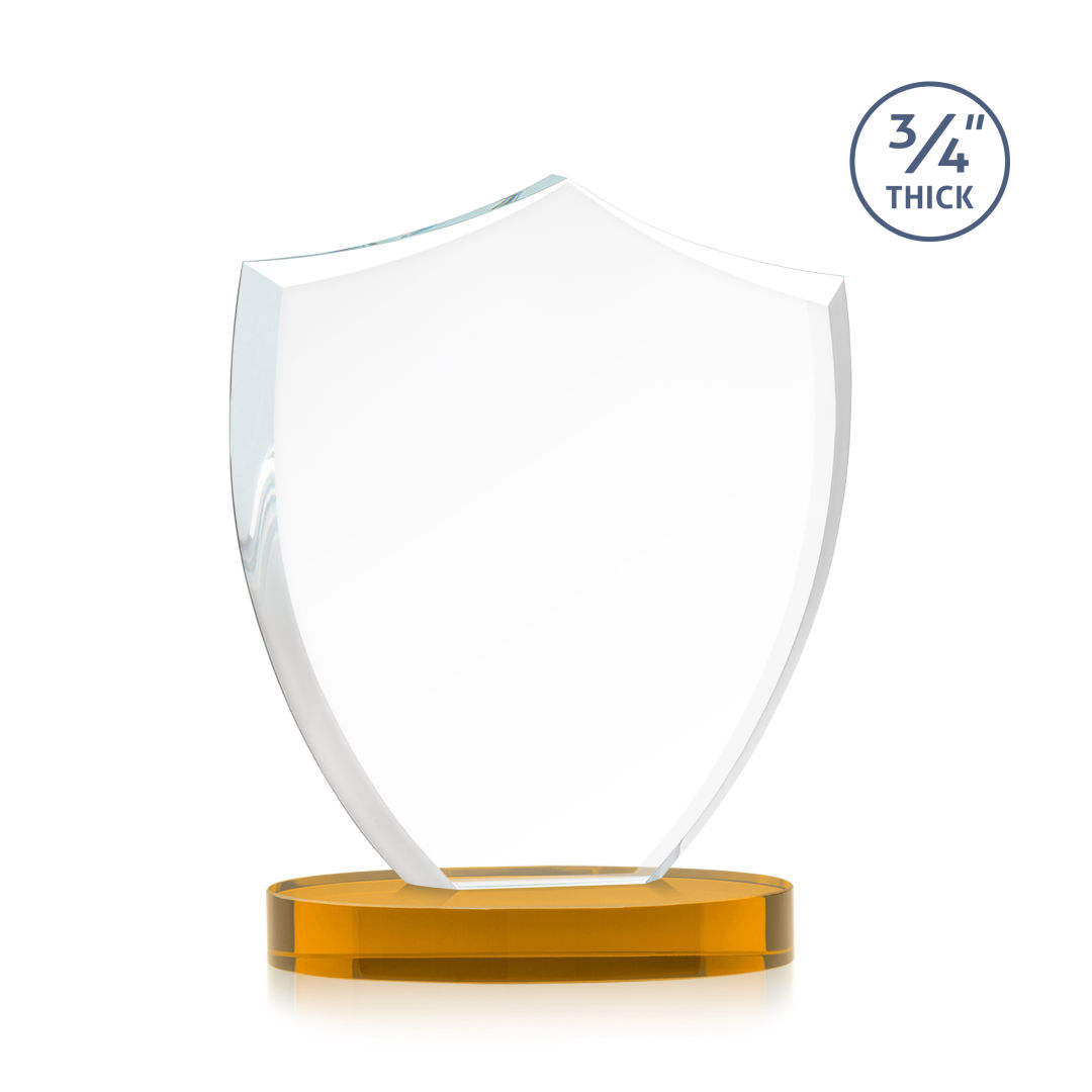 Scudo Shield on Alberton Base - Amber 6