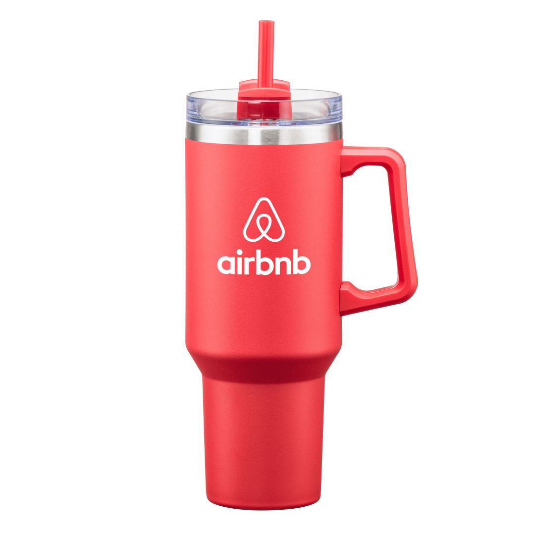 Makena Handle Travel Mug w/Straw - 40oz 16