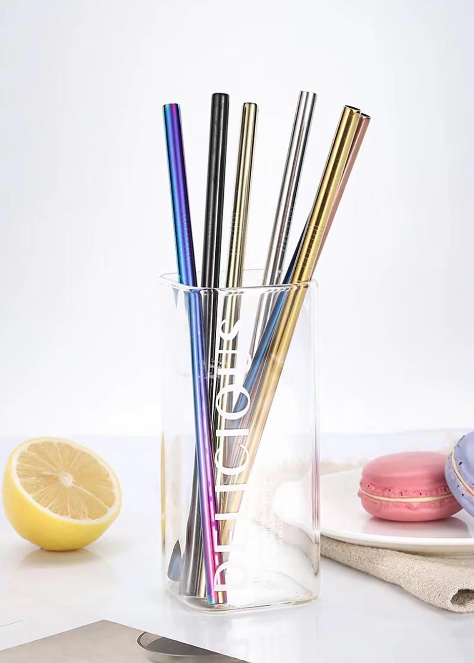 0.5" Wide Jumbo Reusable Boba & Smoothie Straw- Extra long 2