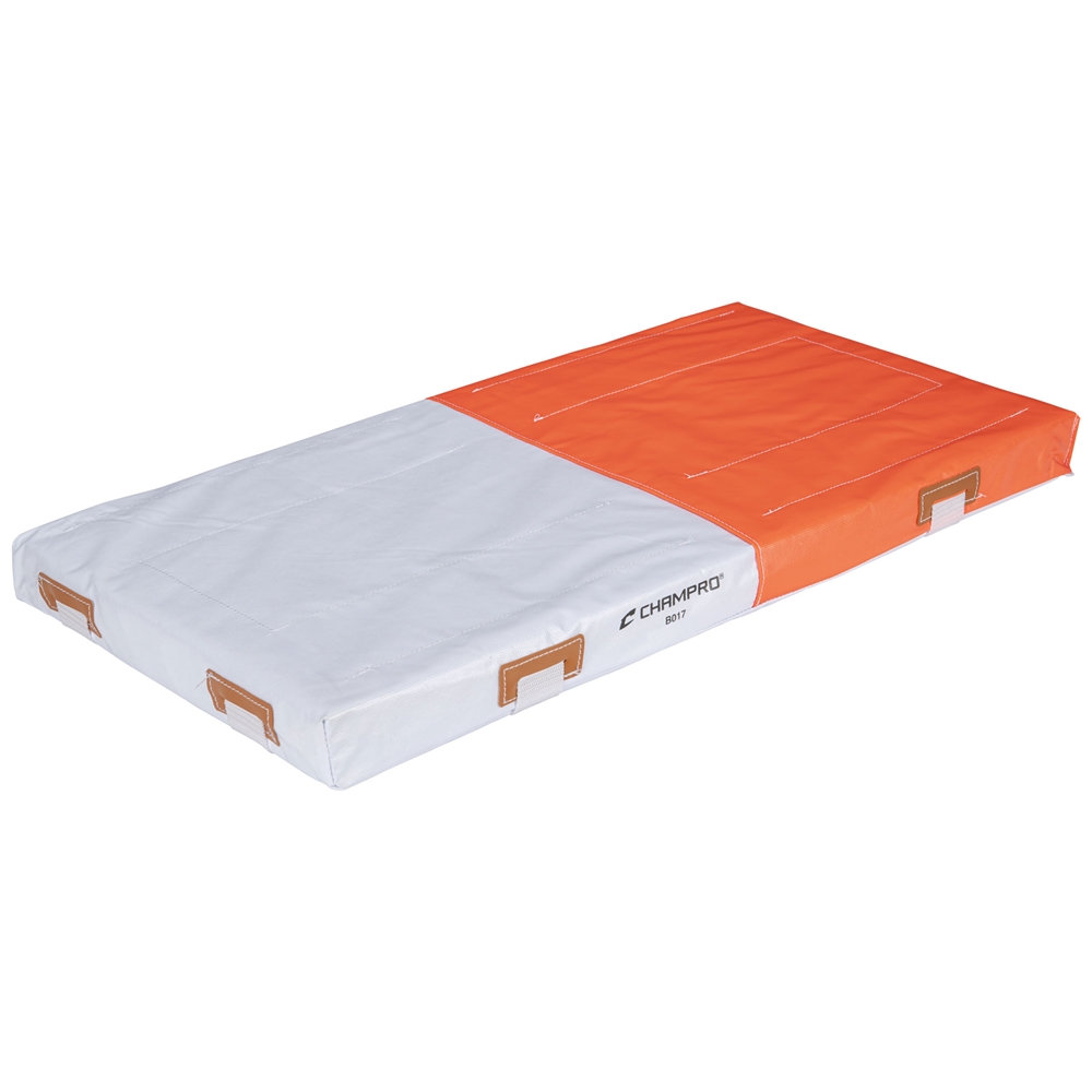 28" x 14" x 2" PVC Quilted Double First Base 2