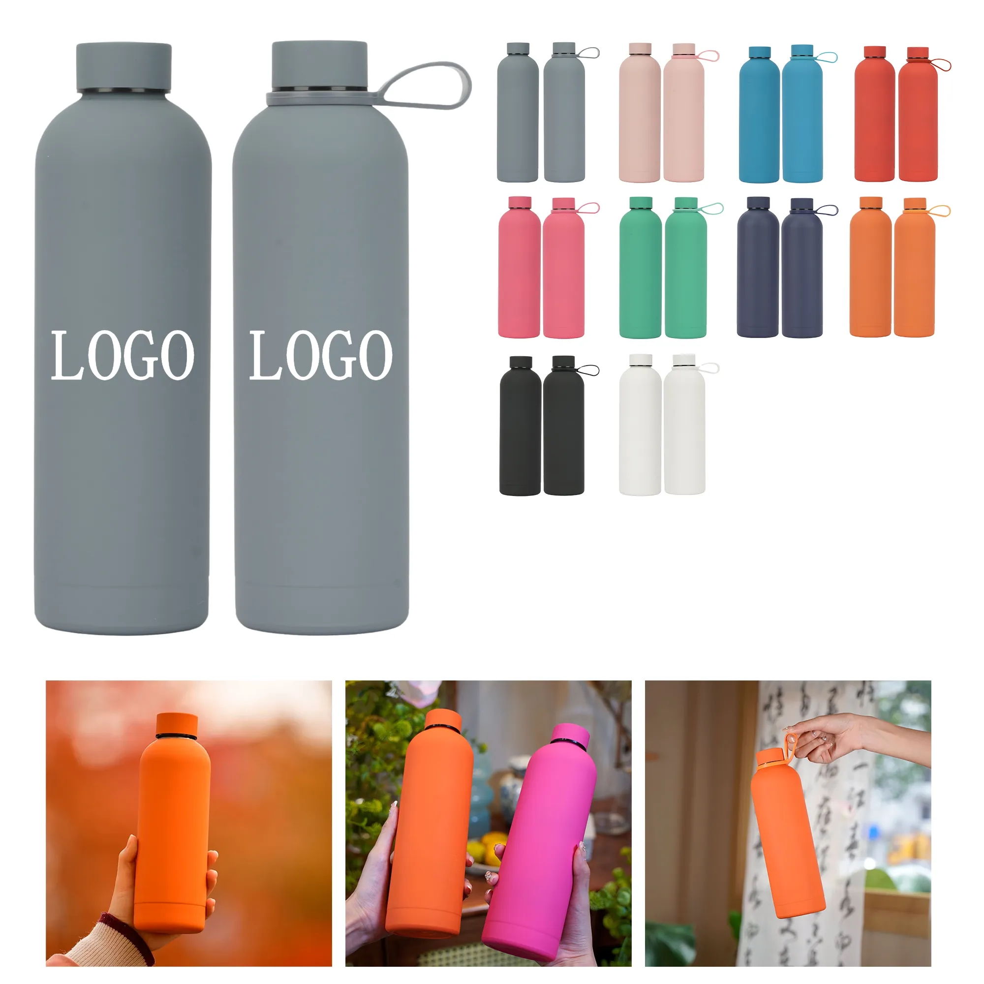 Premium Insulated Stainless Steel Water Bottle 17OZ 3