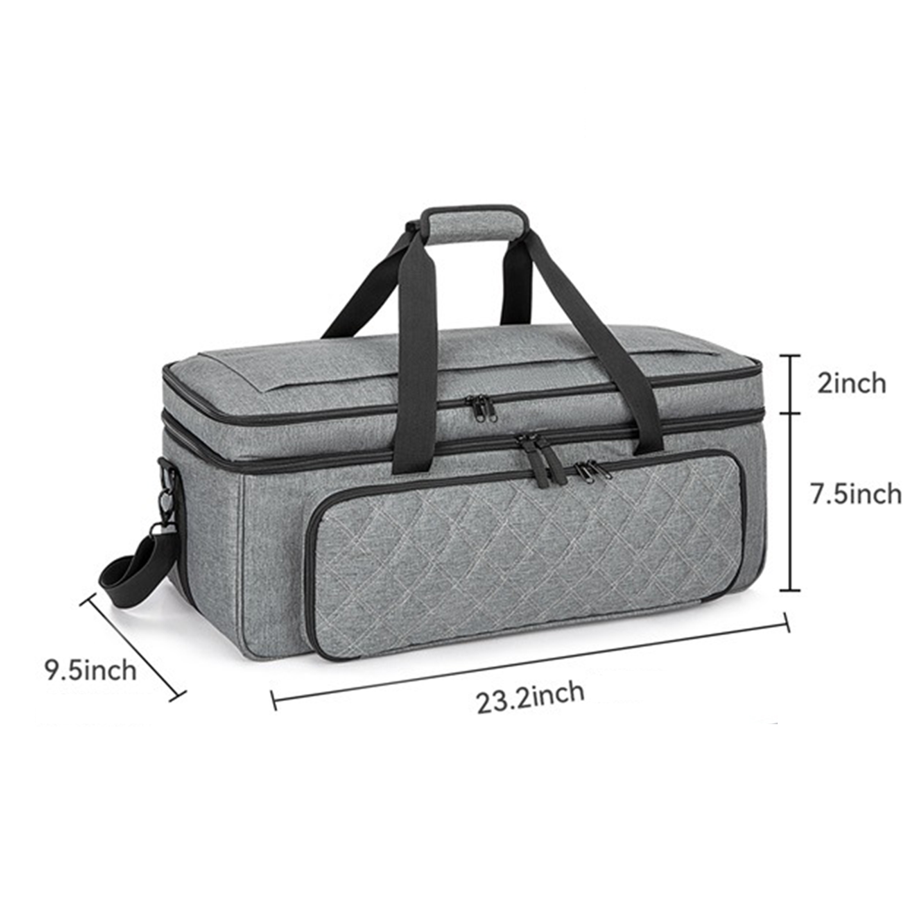 Multifunctional portable printer storage bag 3