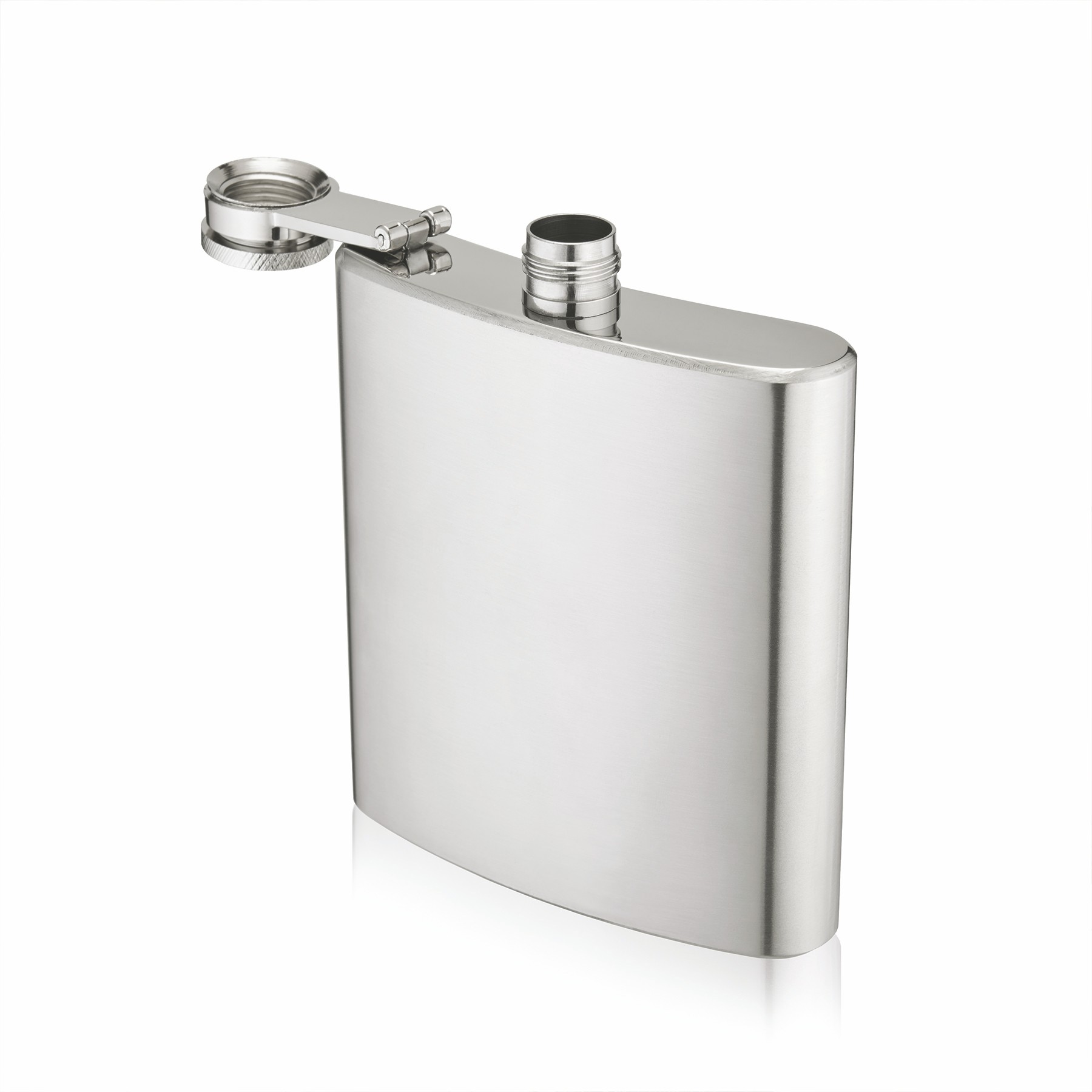 True® 6oz Stainless Steel Flask 5