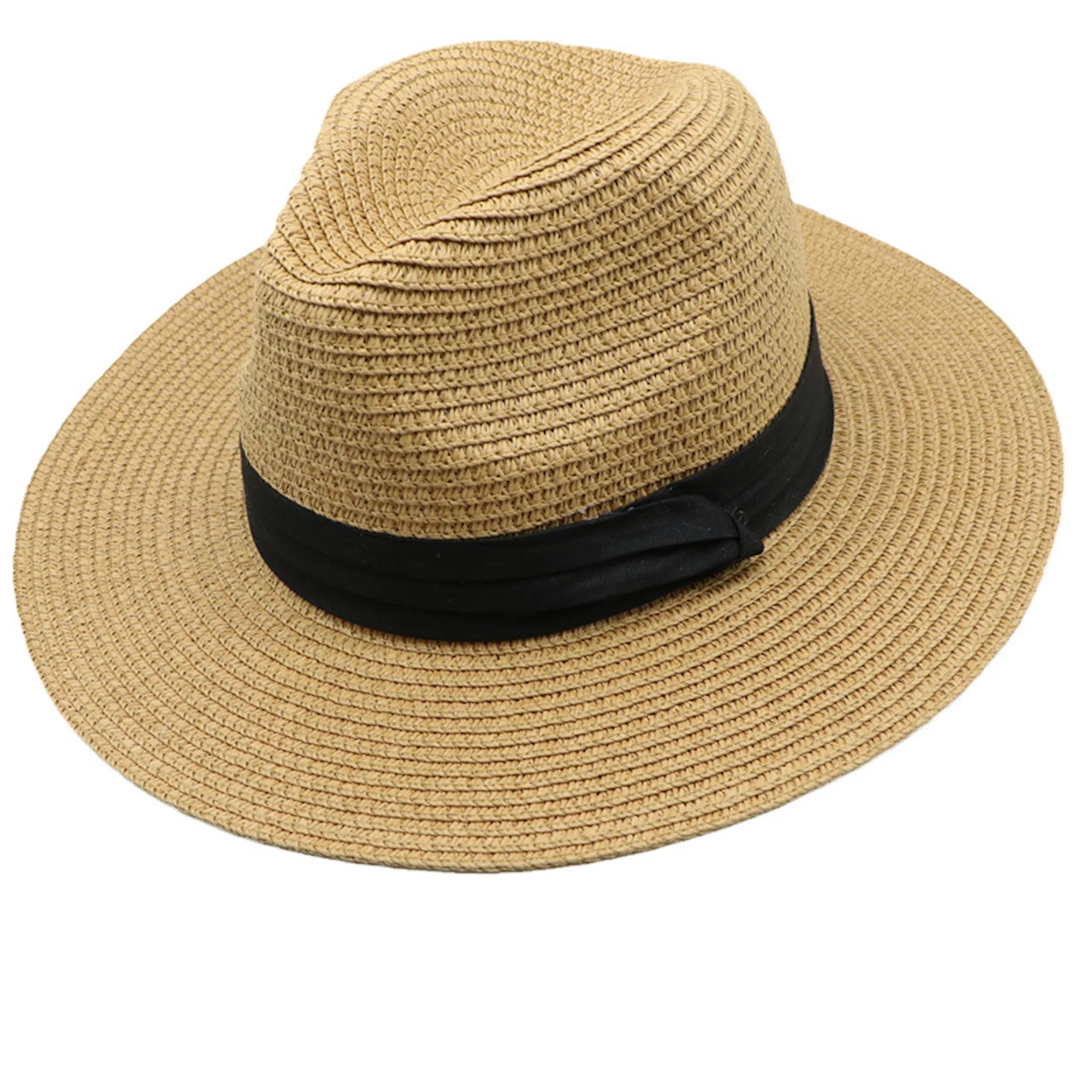 Wide Brim Straw Hat MOQ50 Fedora 2