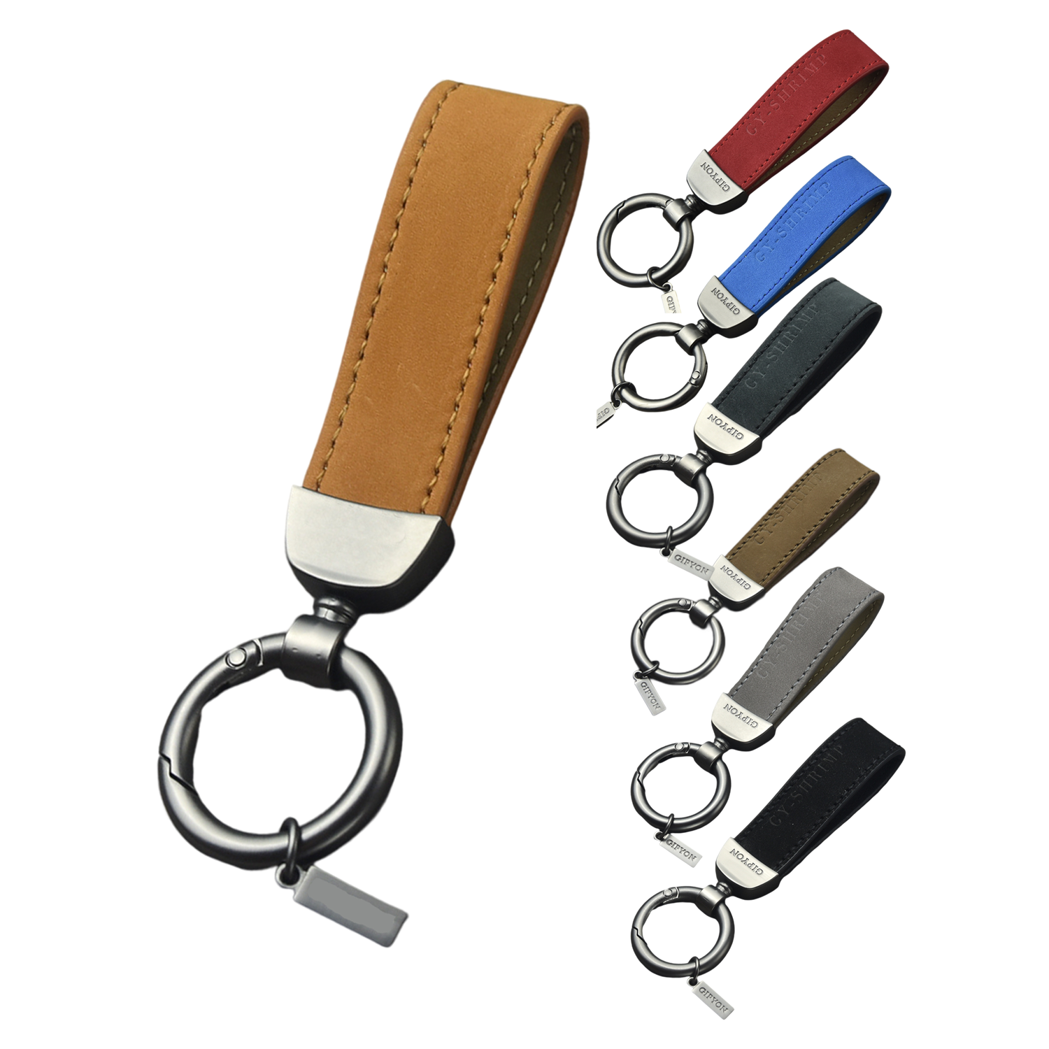 Leather Loop Keychain 3