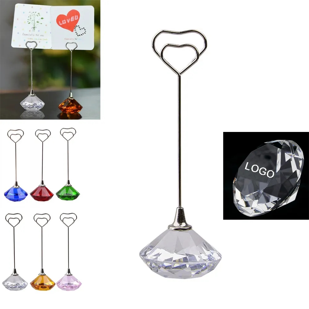 Crystal Diamond Shape Memo holder 9
