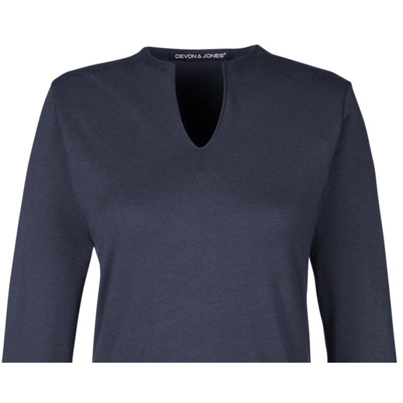 Devon & Jones Ladies' Perfect Fit™ Tailored Open Neckline Top 14