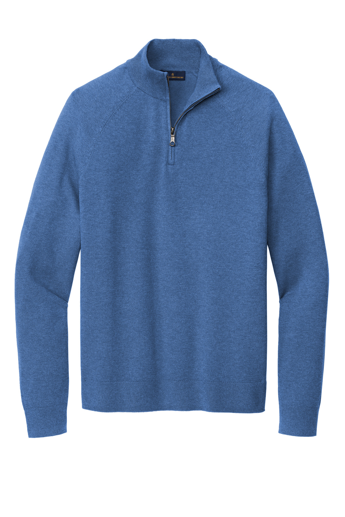 Cotton Stretch 1/4-Zip Sweater