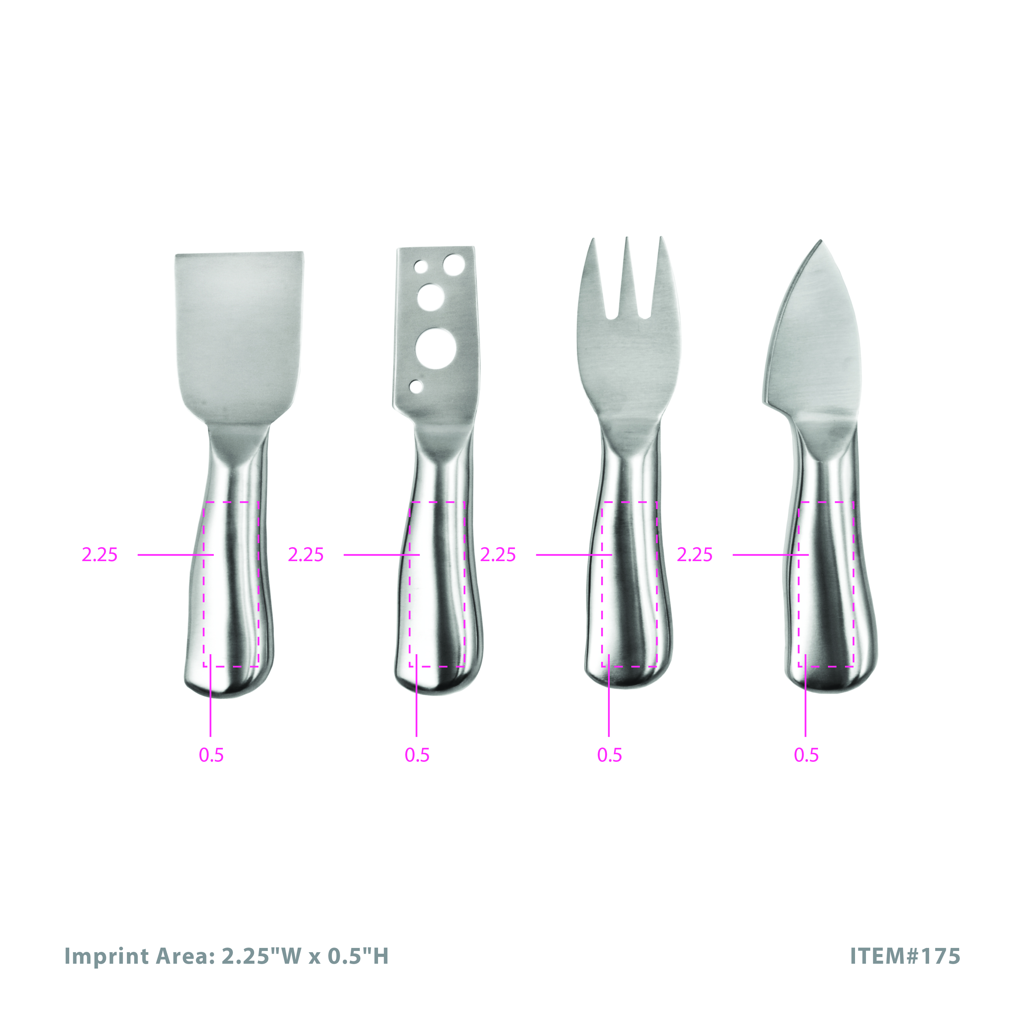 True® Botero: Cheese Tool Set 7