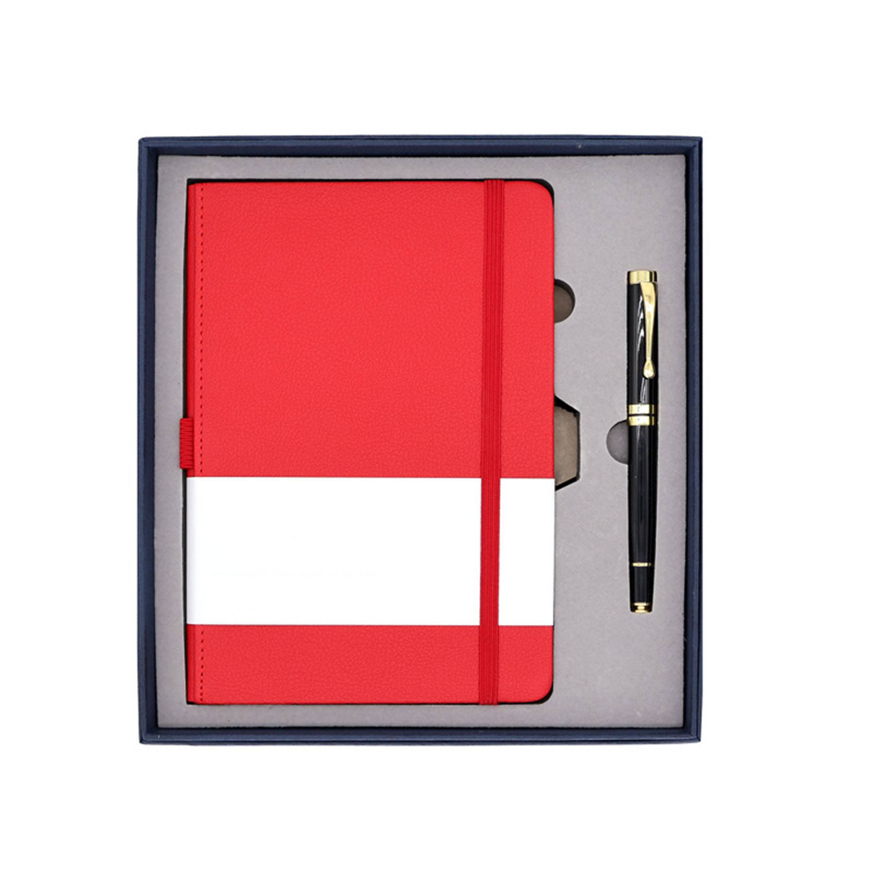 PU Notebook and pen gift set 5