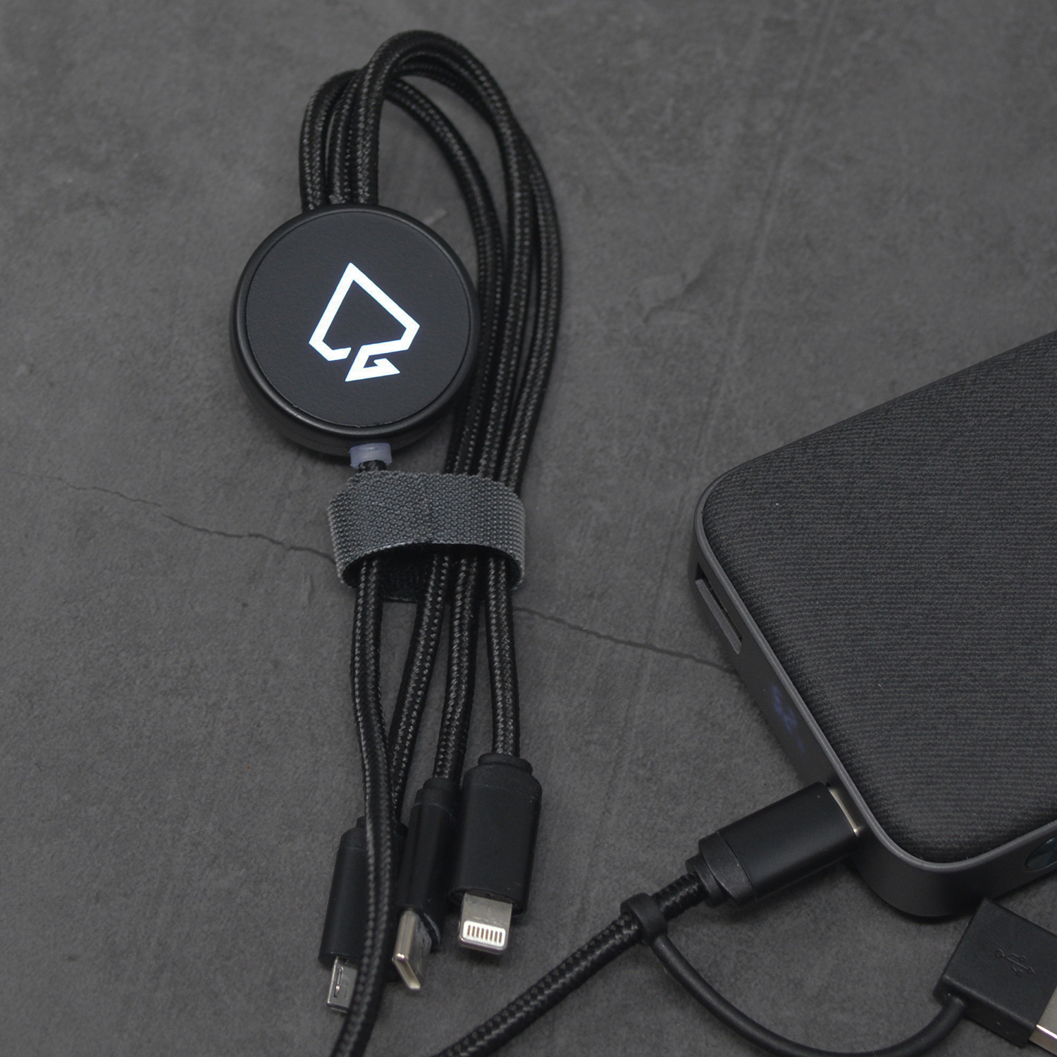 Firefly LED Multi Cable Featuring Type C Adapters