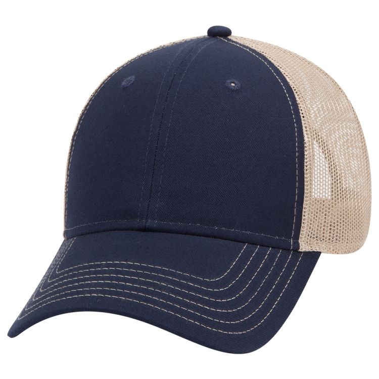 OTTO CAP® 6 Panel Low Profile Mesh Back Trucker Hat 91