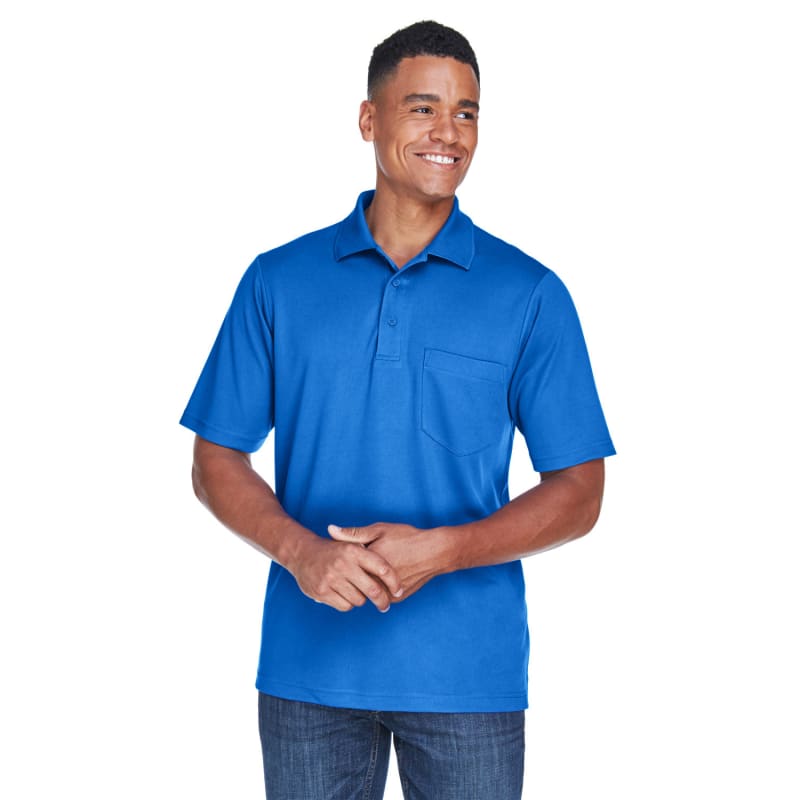 CORE365 Men's Origin Performance Piqué Polo With Pocket 29