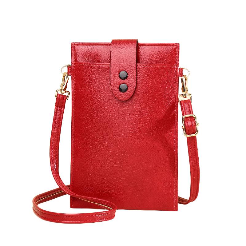 Women's Soft PU Leather Wallet Crossbody Bag Phone Purse 8