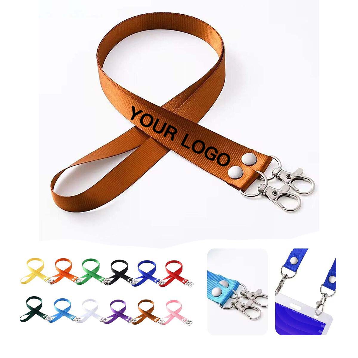 Polyester Lanyard with Phone Holder Function 4