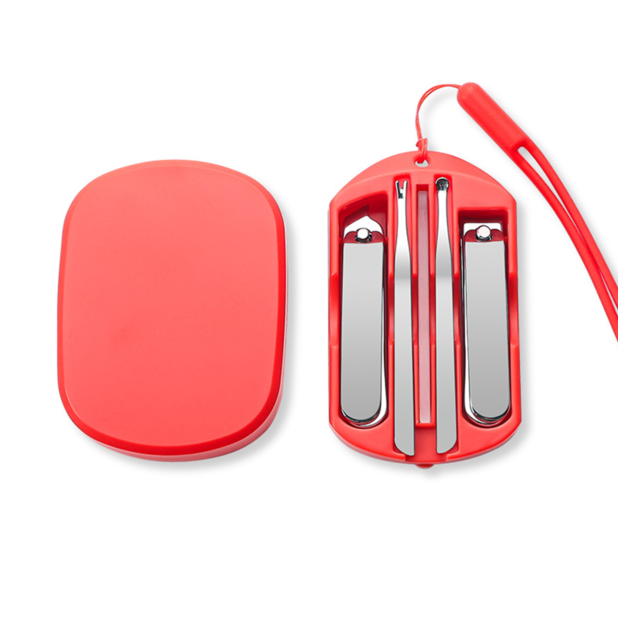5-in-1 Stainless Steel Manicure Set With Case 4