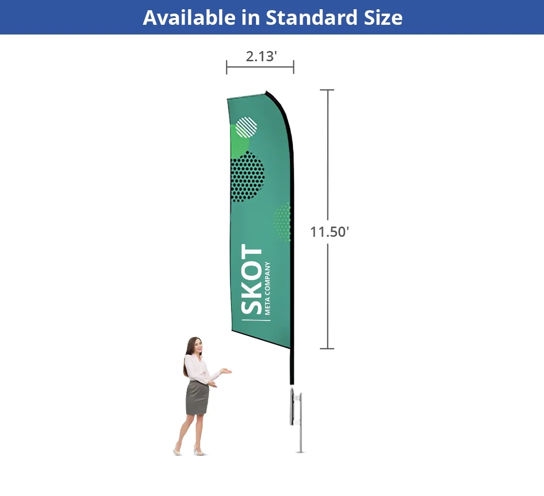 Swooper Flags (2.13ft x 11.50ft) 3