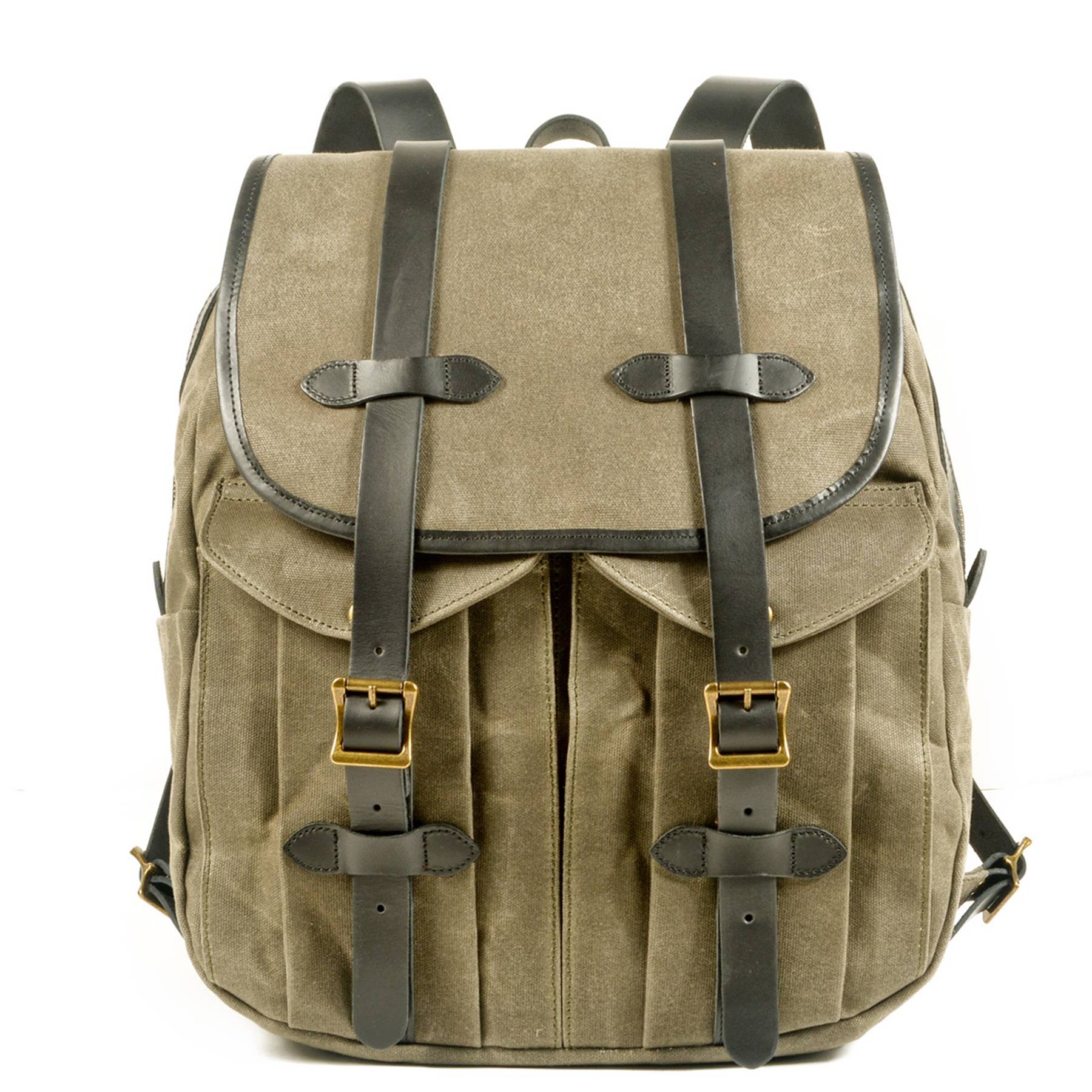 Hiking Backpack Oil Wax Canvas Men and Women 10