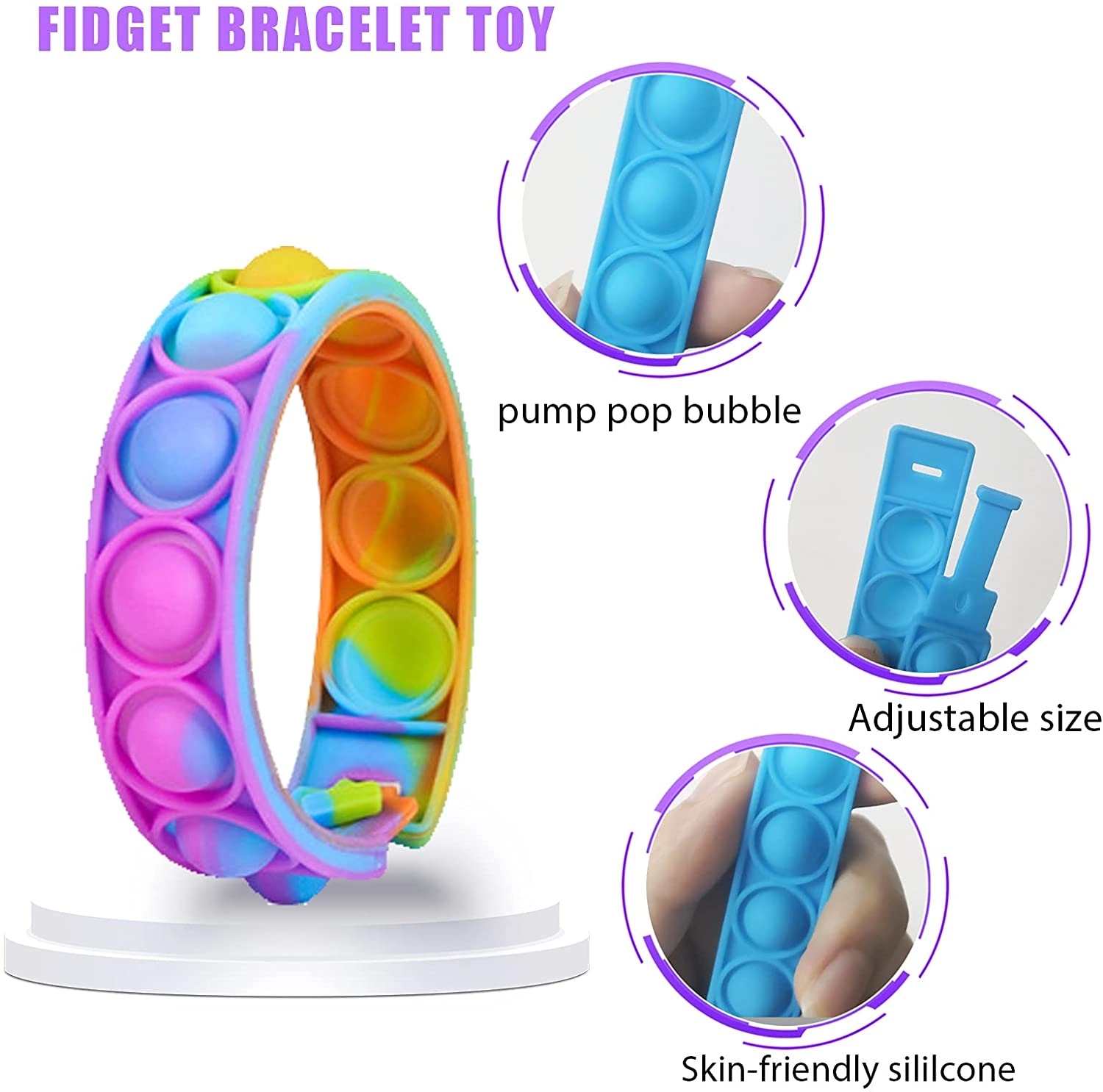 Camouflage Fidget Wristband 2