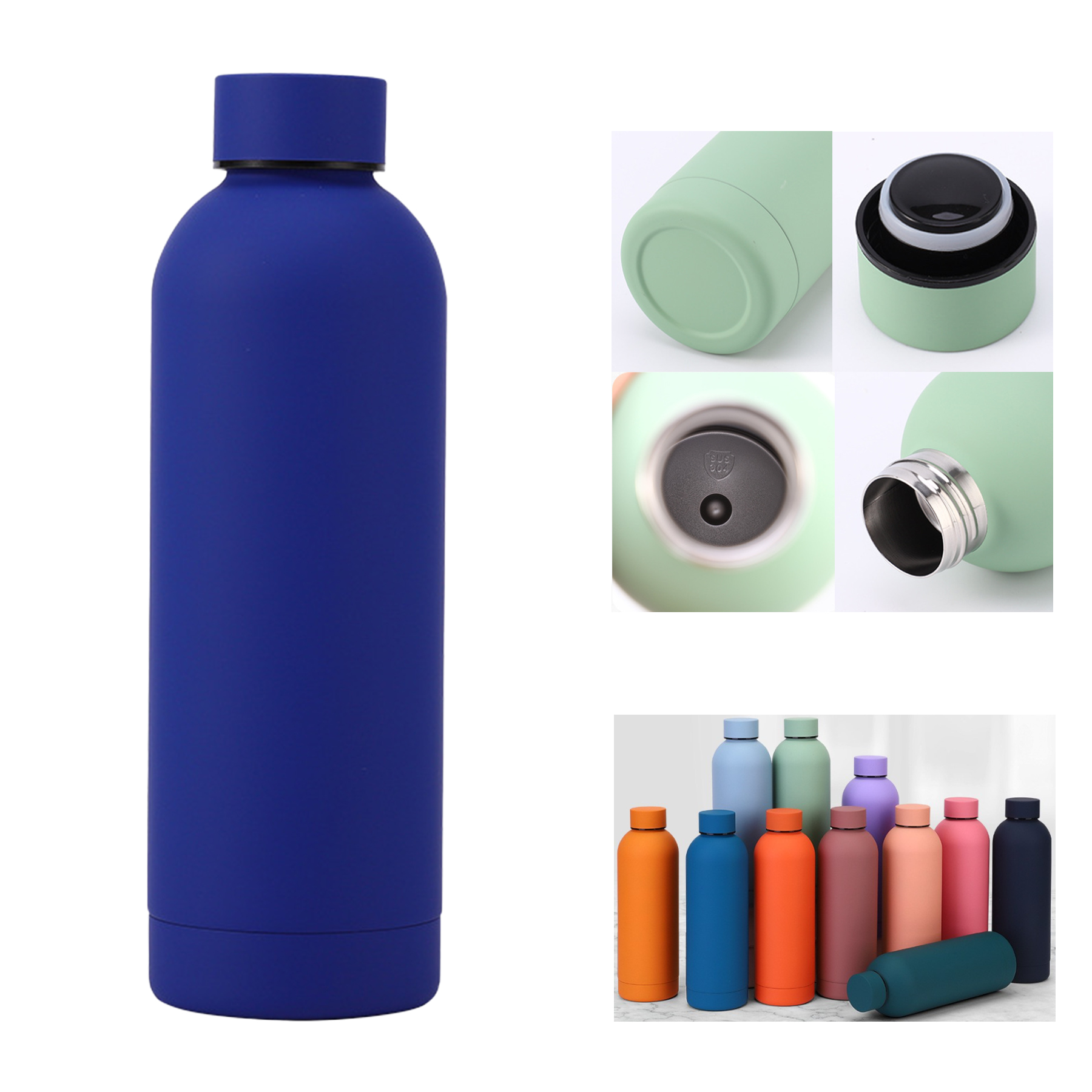 Stainless Steel Outdoor Frosted Water Bottle 3