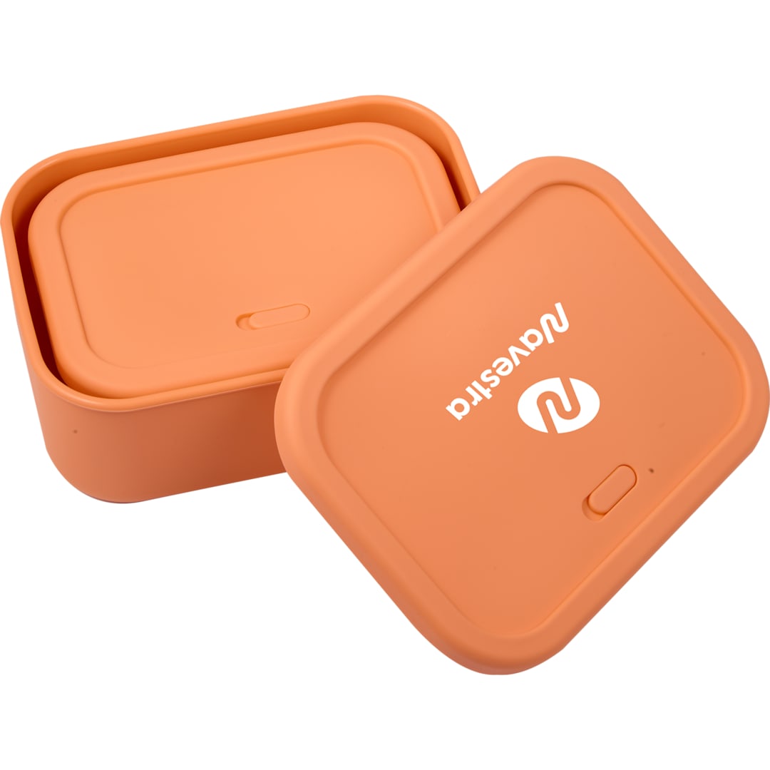 Silicone Food Storage Box with Air Valve - Set of 4
