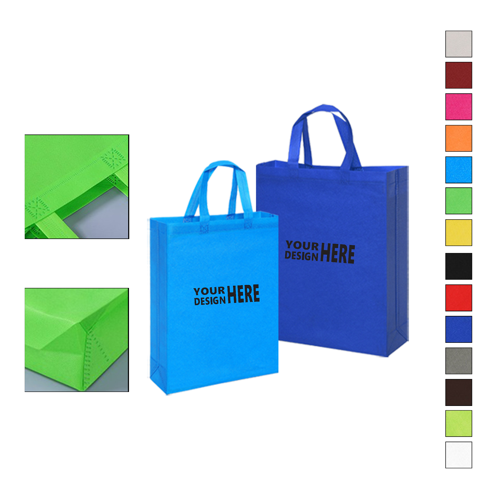Large Size Non-woven Tote Bags 1