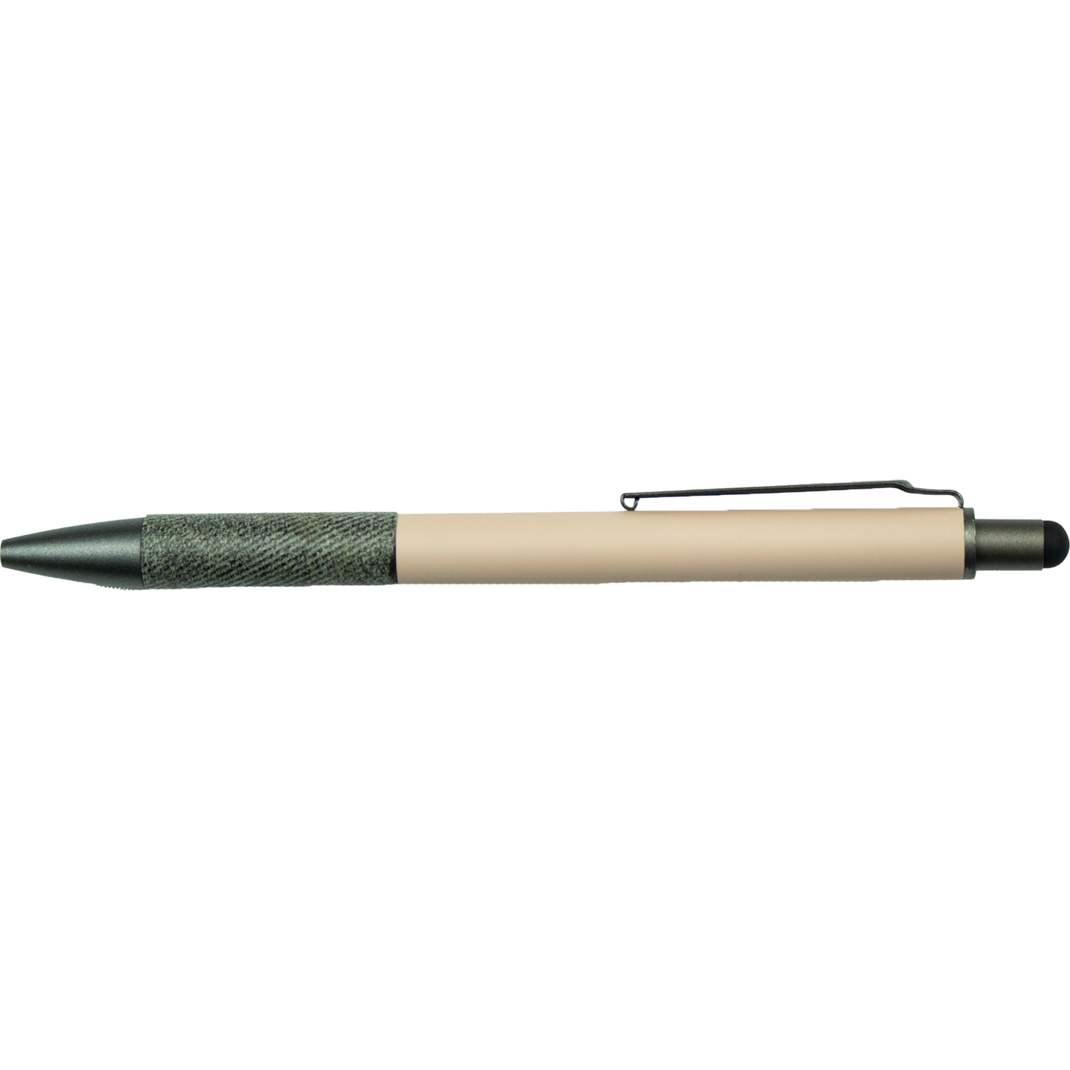Soft Touch Aluminum Stylus Pen with Paper Grip 1