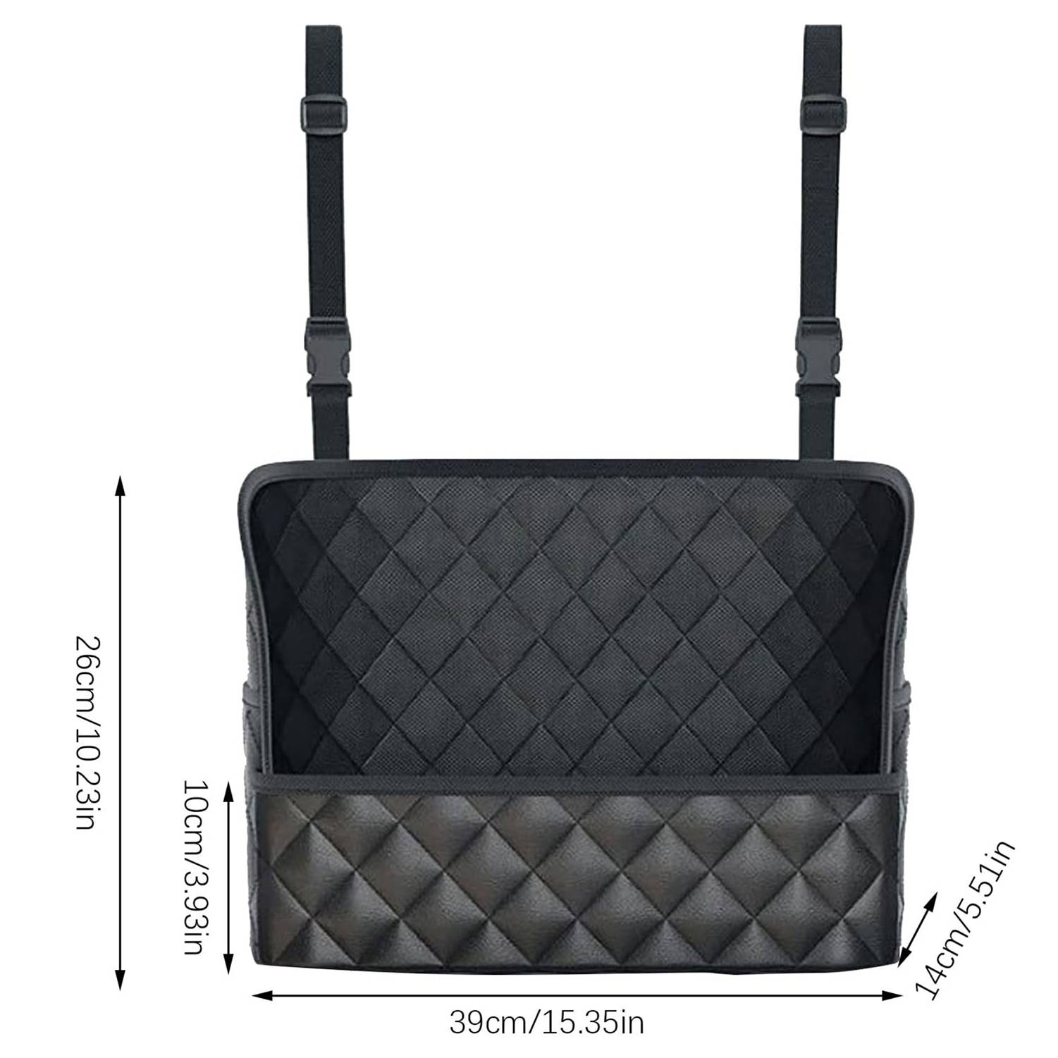 Pu Leather Car Seat Back Storage Bag 3