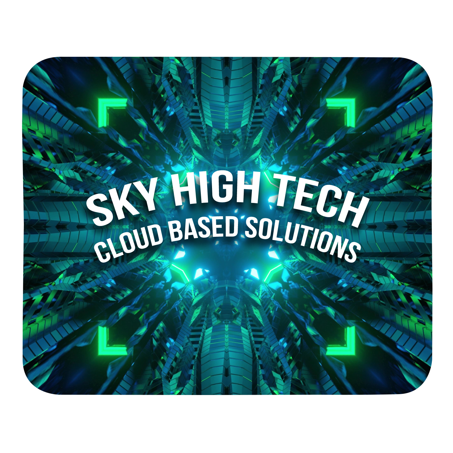 Sublimated Rubber Back Mouse Pad 4