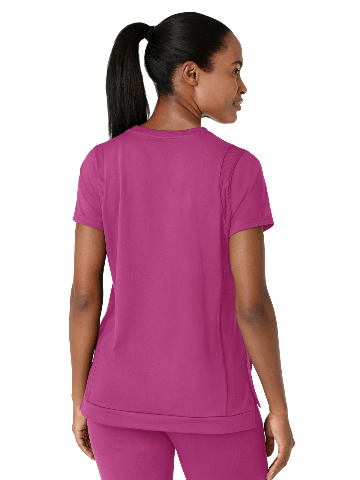 Wink - Renew Knit - Women's Two-Pocket Flex-n-Reach Crew Neck Top 13