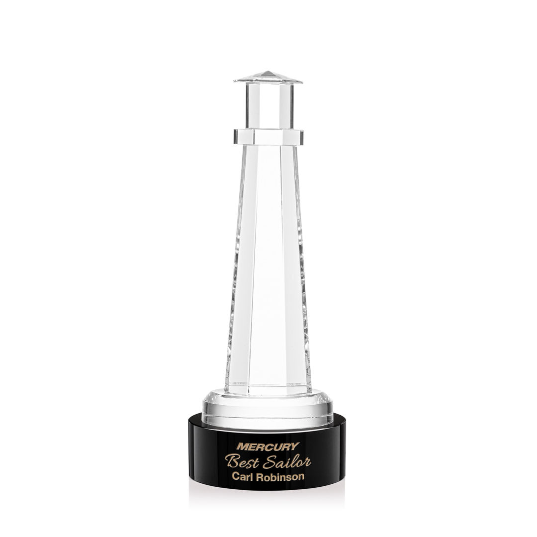 Lighthouse Award on Stanrich Base - Black 6