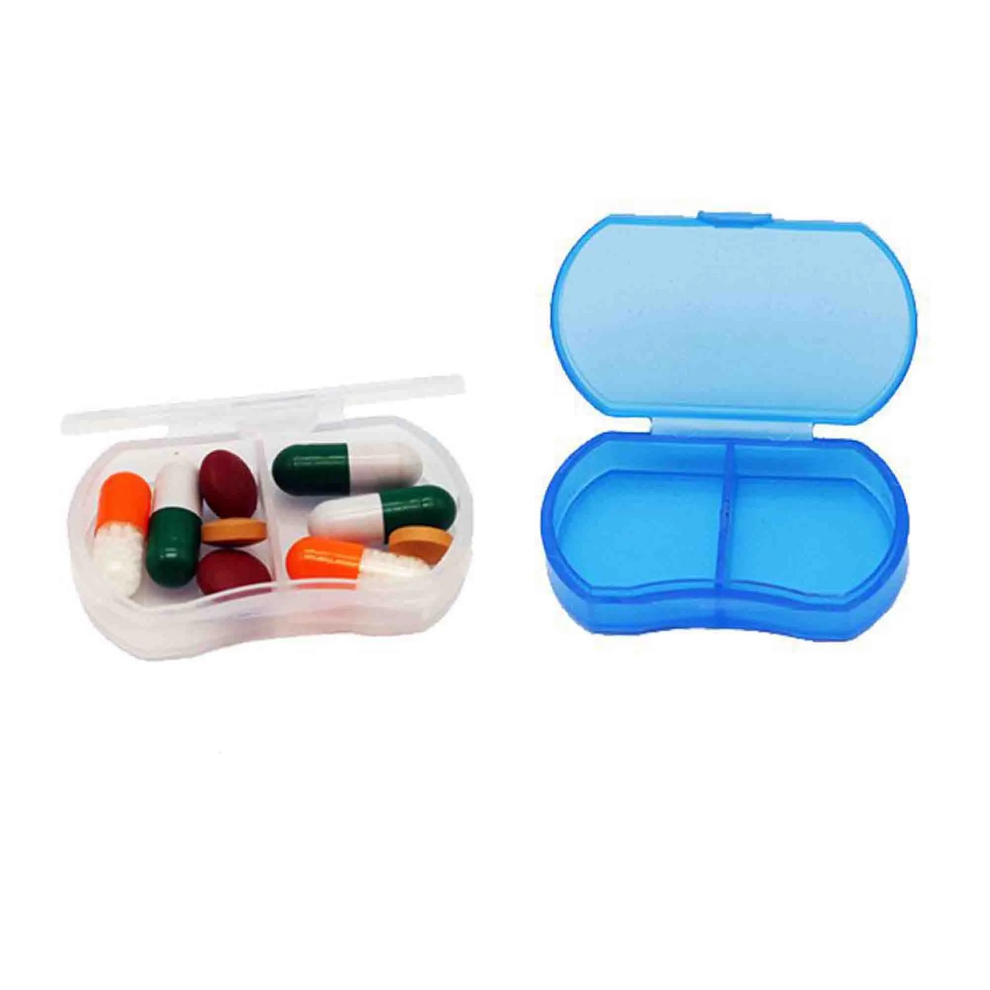 Two Compartment Pill Box 1