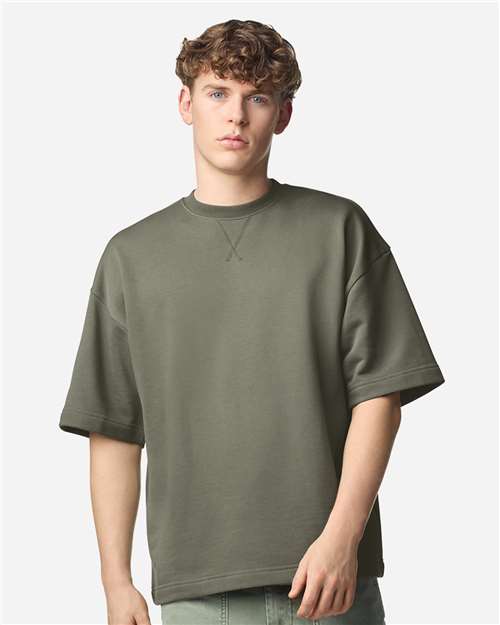 Unisex French Terry Oversized Boxy Top - FTEX00 67