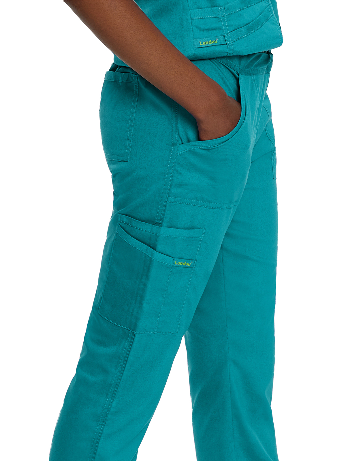 Landau - ProFlex - Women's Five-Pocket Straight Leg Cargo Pant 4