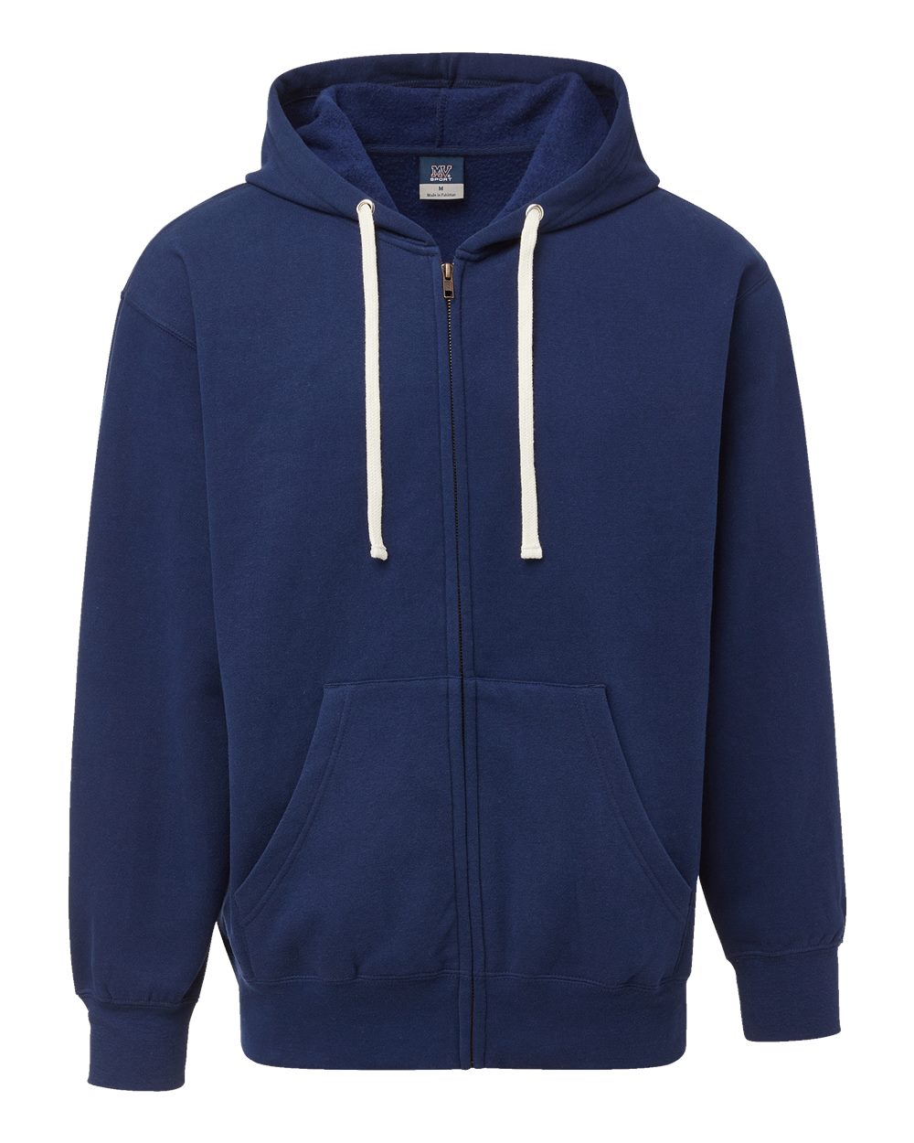 Unisex Vintage Fleece Full-Zip Hooded Sweatshirt - 22132 24