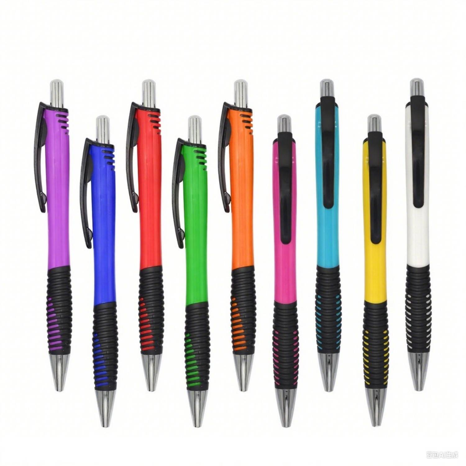 Retractable Plastic Ballpoint Pen 5
