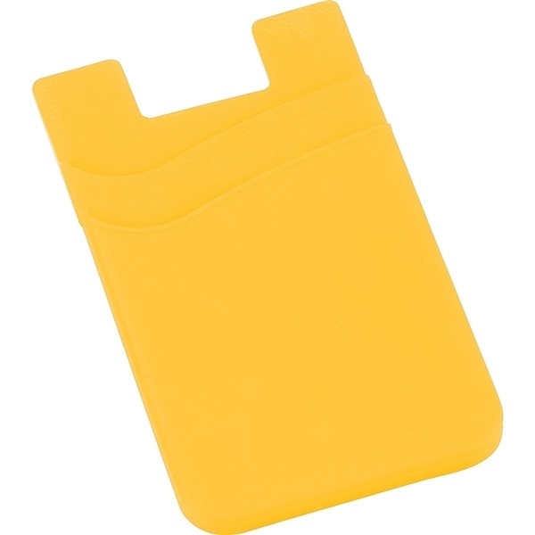 Adhesive Dual Cell Phone Wallet 2