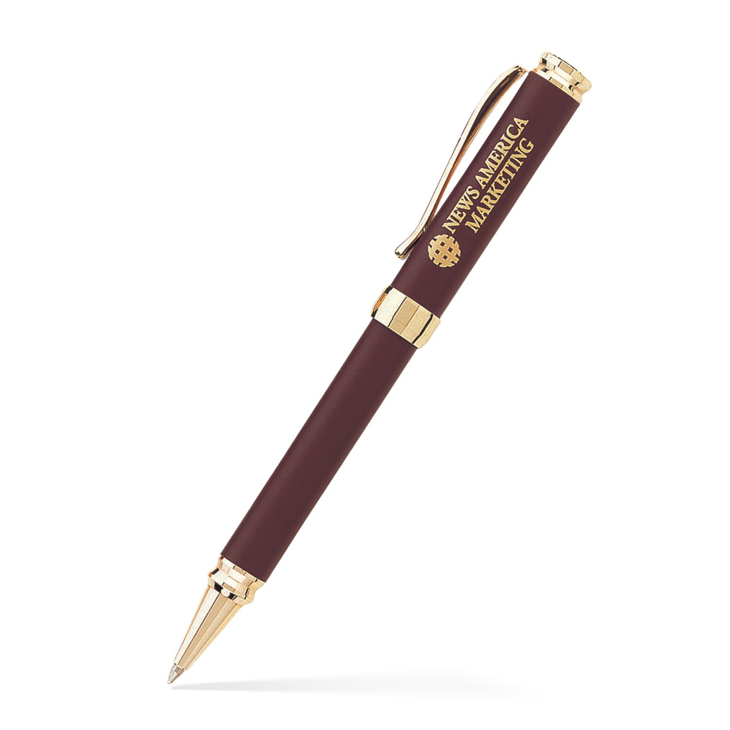 Matte Lacquer Finish Ballpoint Click Metal Pen 2