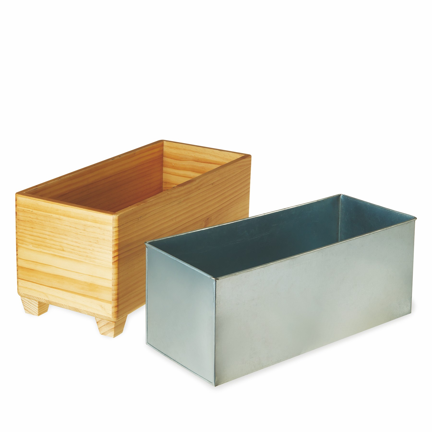Twine Living® Wooden Beverage Tub 14