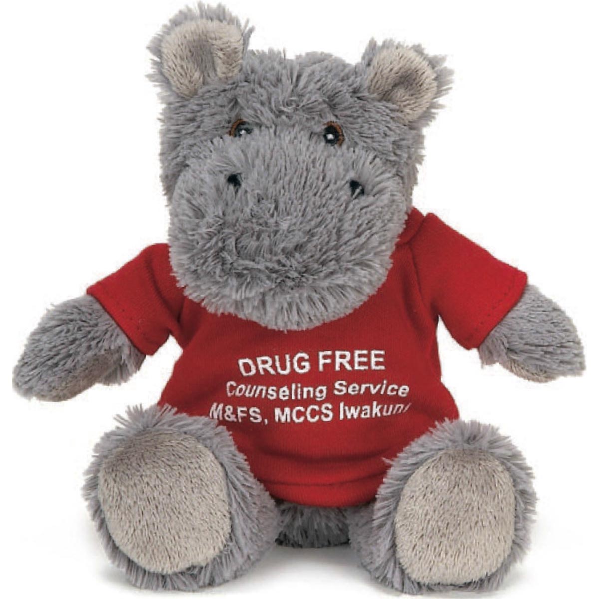 7" Extra Soft Line Animal - XS Hippo 3