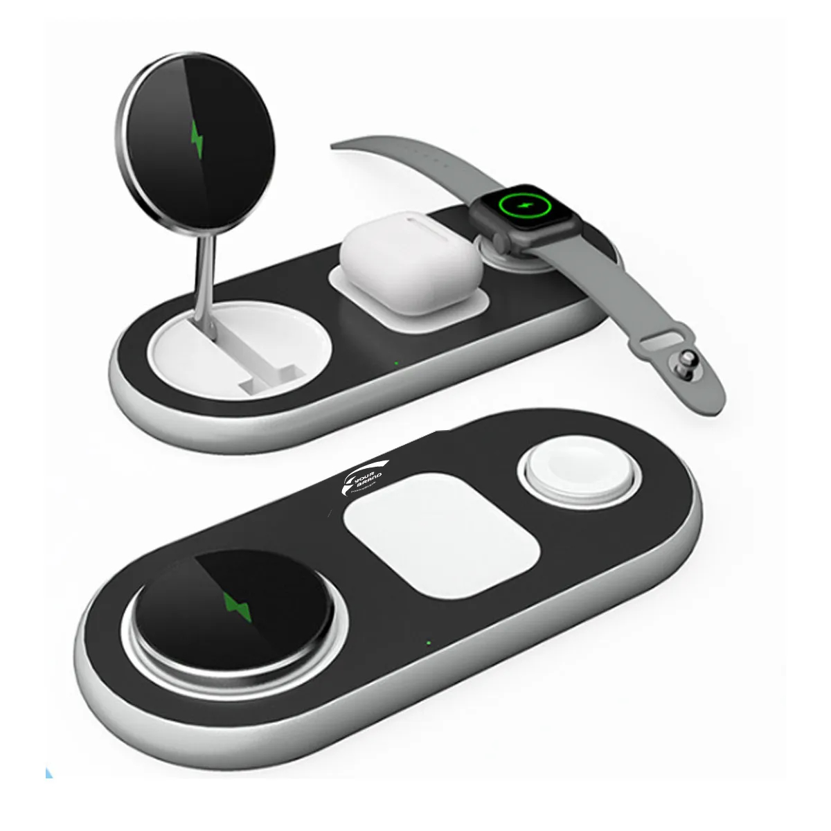 3-In-1 Strong Magnetic Snap Fast Wireless Charging Station 1
