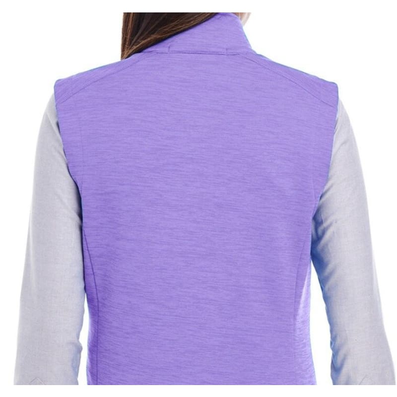Devon & Jones Ladies' Newbury Mélange Fleece Vest 2