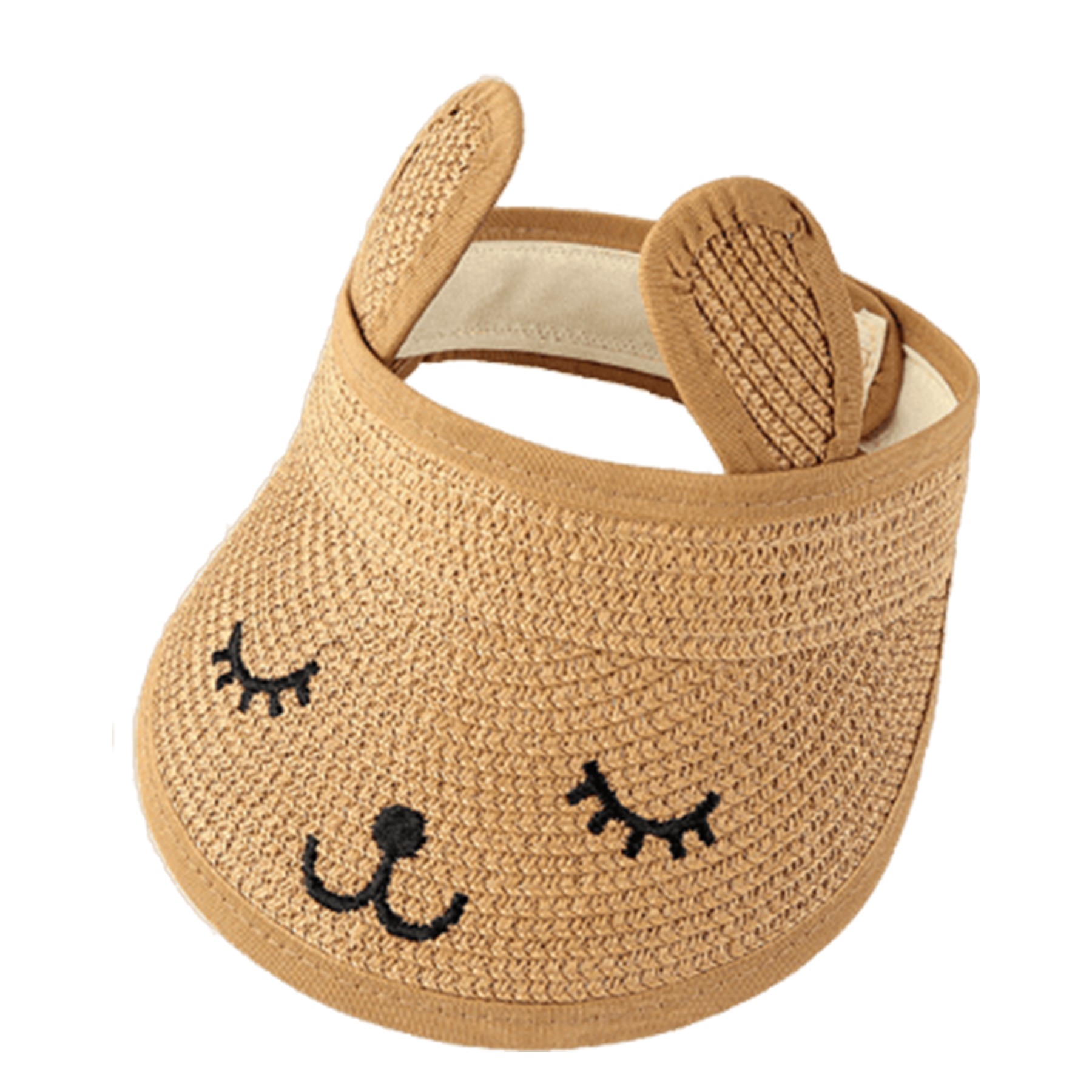 Kid'S Sun Protective Straw Hat 4