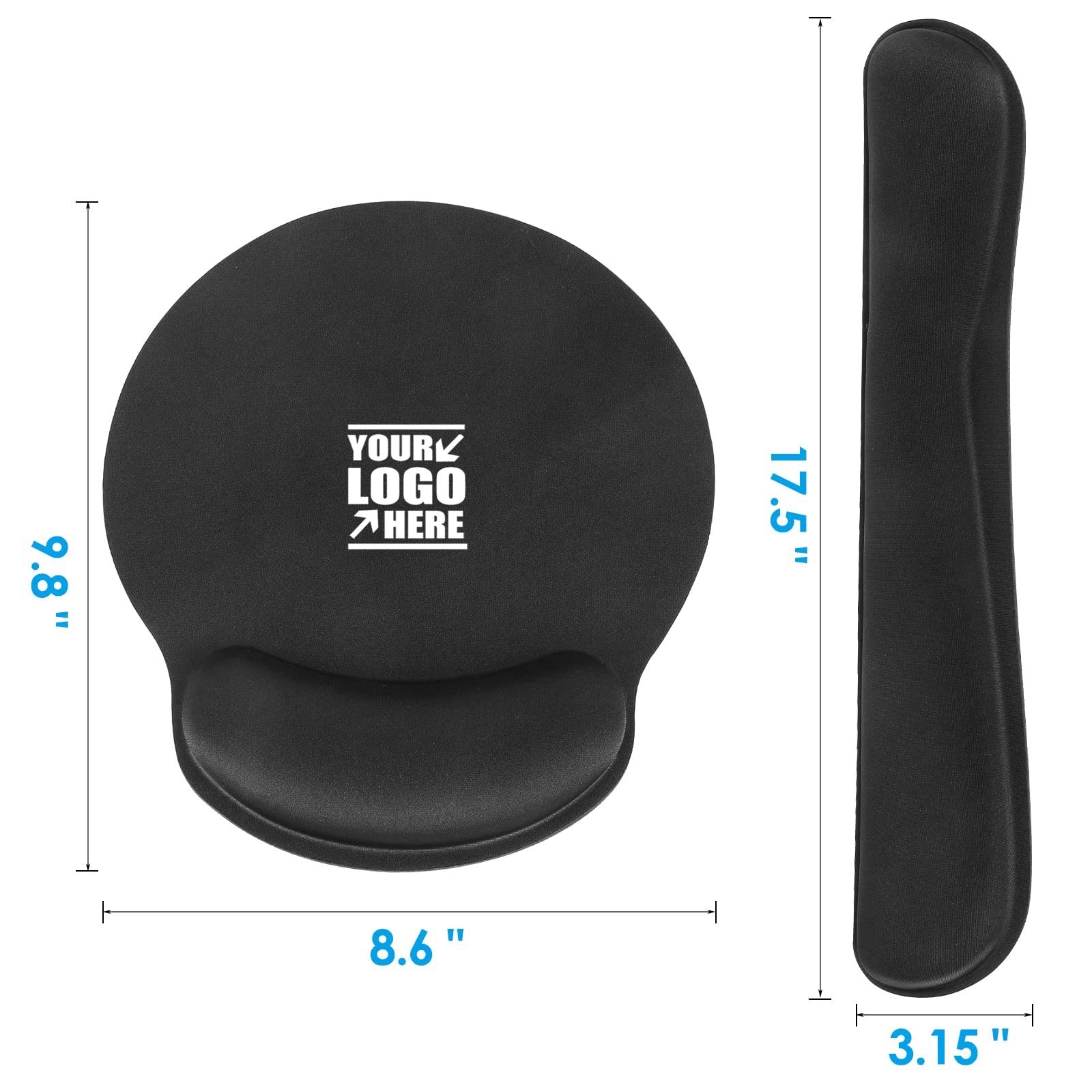 Mouse Pad With Wrist Support 1