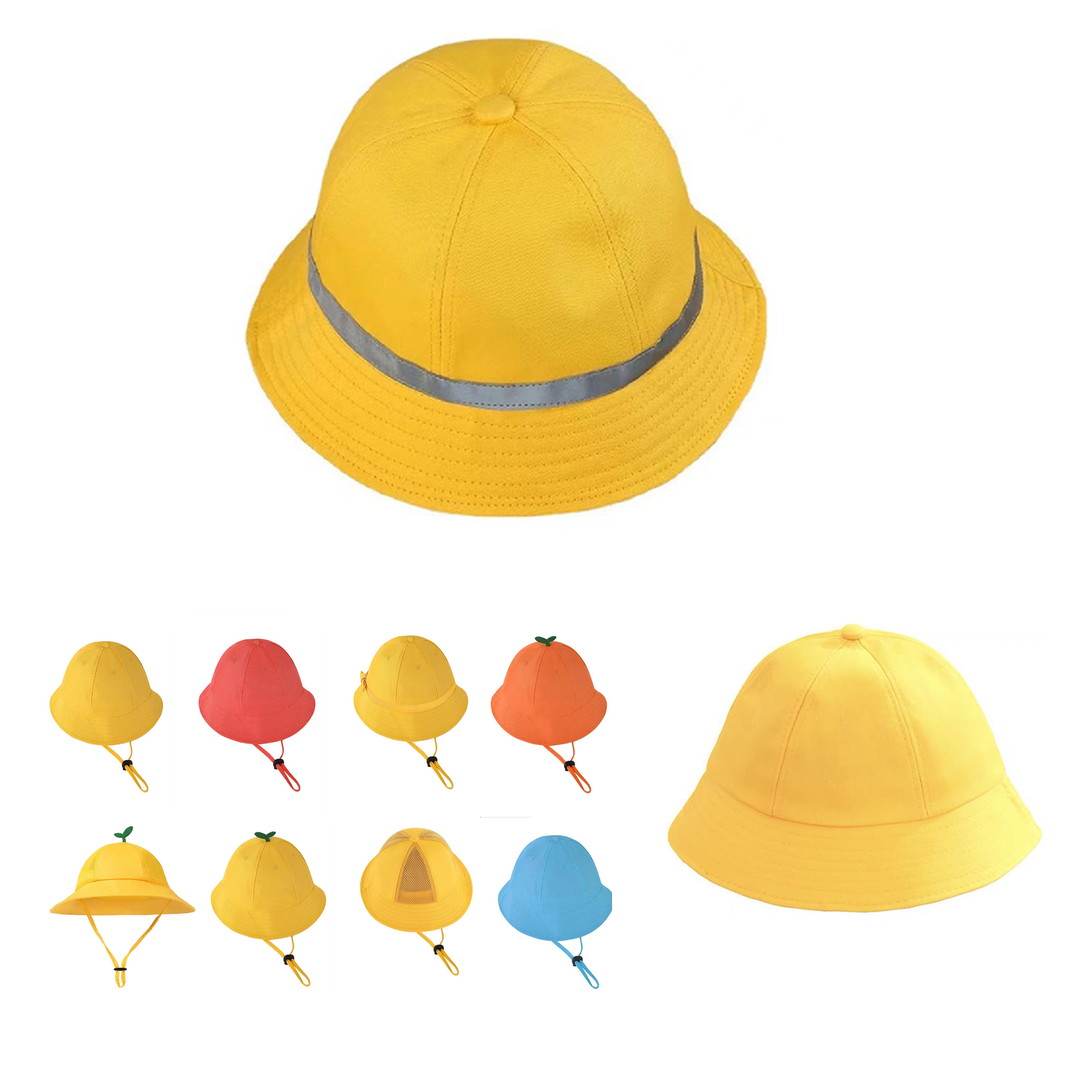 Parent-Child Cotton Fisherman Hat 2